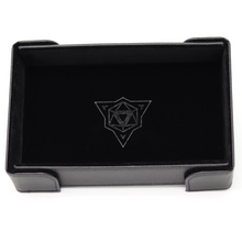 Die Hard Dice Folding Rectangle Tray - Black Velvet