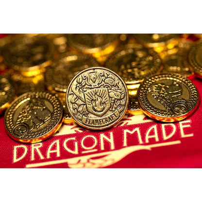 Lucky Duck Games Flamecraft New Metal Coins