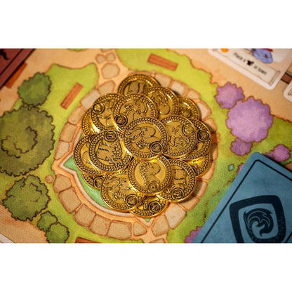Lucky Duck Games Flamecraft New Metal Coins