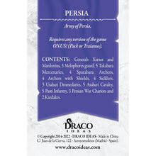 Onus! Army V Persia Game