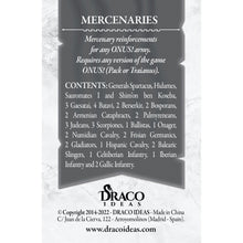 Onus! Army XIII Mercenaries Game