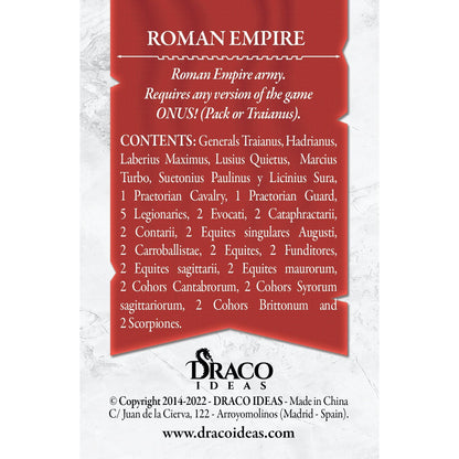 Onus! Army VII Roman Empire Game
