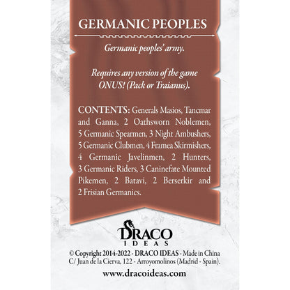 Onus! Army X Germanic Peoples Game