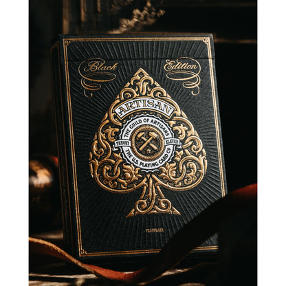 theory11 Deluxe Artisan Black Playing Cards
