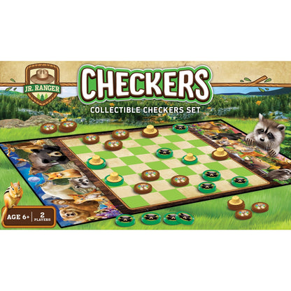 Masterpieces Checkers Jr Ranger National Parks Game