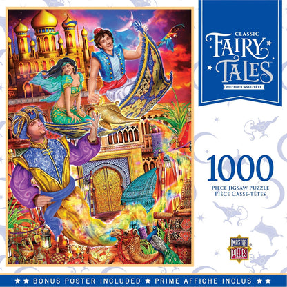 Masterpieces Puzzle Classic Fairy Tales Aladdin Puzzle 1,000 pieces