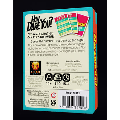 How Dare You? Game