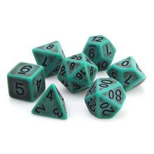 Die Hard Dice Polymer RPG Polyhedral Set - Swamp Ancient