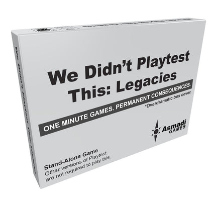 We Didn't Playtest This Legacies Game