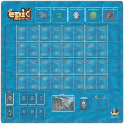 Tiny Epic Pirates Premium Game Mat