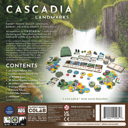 Cascadia Landmarks Expansion Game