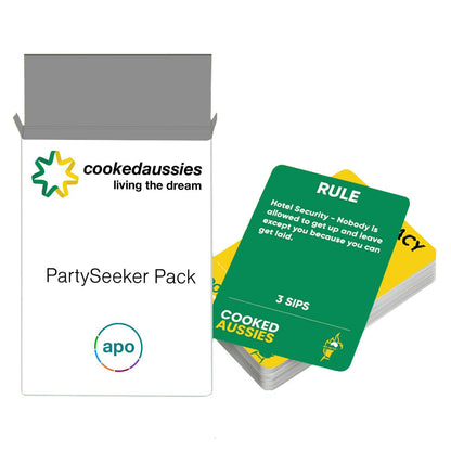 Cooked Aussies PartySeeker Pack Game
