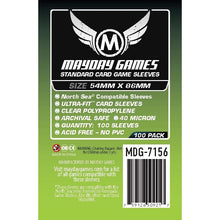 Mayday - "North Sea Compatible" Sleeves 54x86mm pack of 100