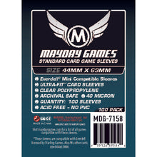 Mayday - "Everdell Mini Compatible" Sleeves 44x63 MM  pack of 100