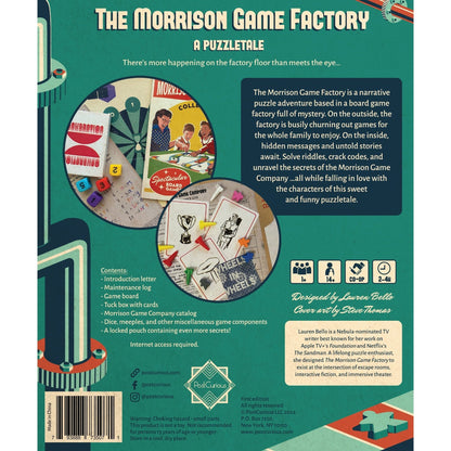 The Morrison Game Factory Game