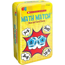 U Games Tinned Game -Scholastic Math Match Dice and Card Game Game
