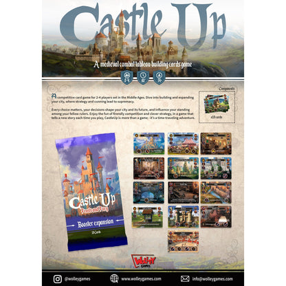 Castle Up Feast & Fury Expansion Game