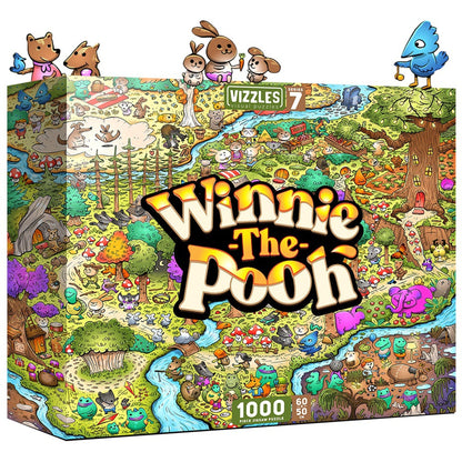 Vizzles Winnie-the-Pooh 1000pc Jigsaw Puzzle