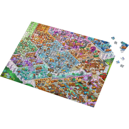 Vizzles Witches and Wizards 1000pc Jigsaw Puzzle