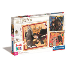 Clementoni Puzzle Square Harry Potter 3x48 Piece Puzzles