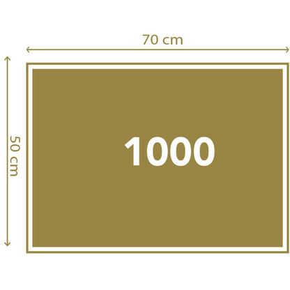 Clementoni Puzzle Compact Peanuts 1000 Piece Puzzle