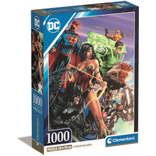 Clementoni Puzzle DC Comics Compact Box 1000 Piece Puzzle #1