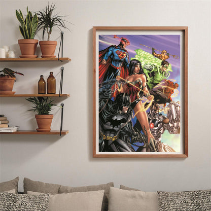 Clementoni Puzzle DC Comics Compact Box 1000 Piece Puzzle #1