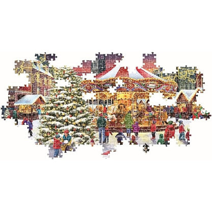 Clementoni Panorama Puzzle Christmas Village 1,000 Pieces