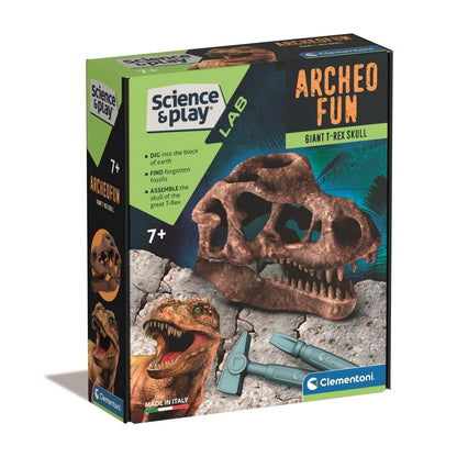 Clementoni Giant Skull T Rex Dig Kit Toy