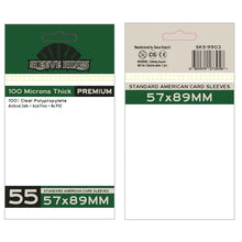 Sleeve Kings Board Game Sleeves Standard American 57mmx89mm 55 Sleeves per Pack