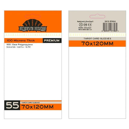Sleeve Kings Board Game Sleeves Tarot 70mmx120mm 55 Sleeves per Pack