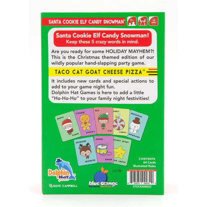 Santa Cookie Elf Candy Snowman Game