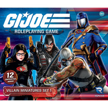 GI JOE Roleplaying Game Villain Miniatures Set 1 Game