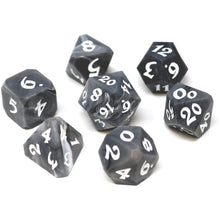 Die Hard Dice 7pc RPG Set - Avalore Talisman Ash with Pearl