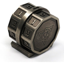 Die Hard Dice LifeLink Counter - Battleworn Silver