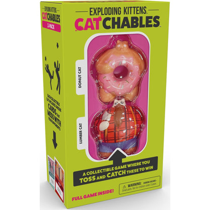 Asmodee Catchables 2-Pack #1 Donut & Lumber Game