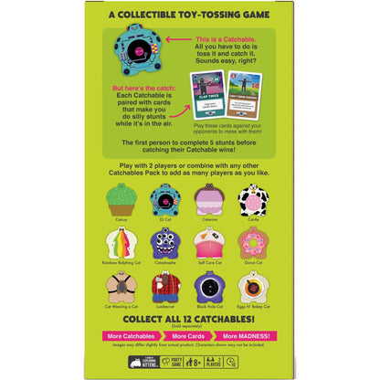 Asmodee Catchables 2-Pack #4 DJ & Cattle Game