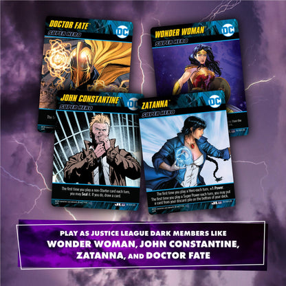 DC Deck Building Game Dark Justice League Dark Standalone Game