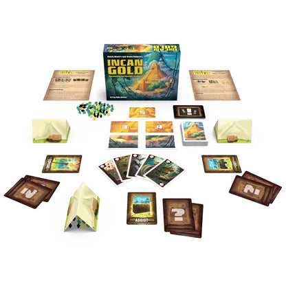 Incan Gold 2024 Edition Inc New Dangers Expansion Game