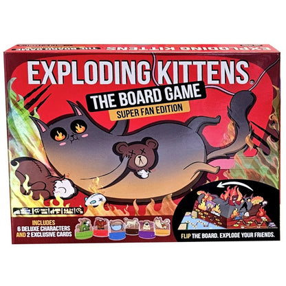 Exploding Kittens The Board Game Super Fan Edition By Exploding Kittens Game