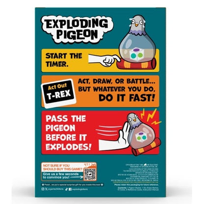 Exploding Pigeon By Exploding Kittens Game