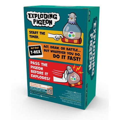 Exploding Pigeon By Exploding Kittens Game
