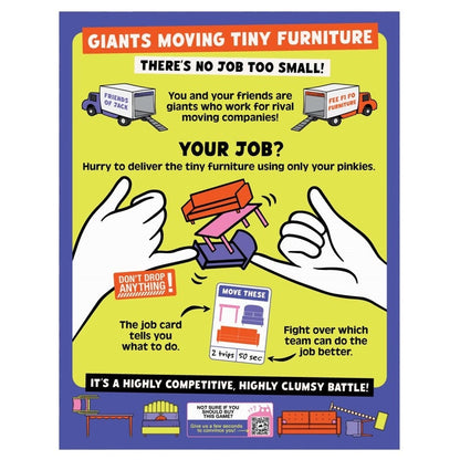 Exploding Kittens Giants Moving Tiny Furniture By Exploding Kittens Game