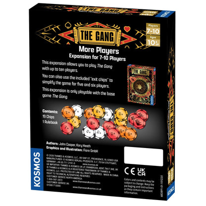 The Gang - More Players Expansion for 7-10 Players Game