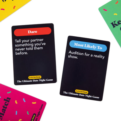 Lets Get Deep - The Ultimate Date Night Game Game