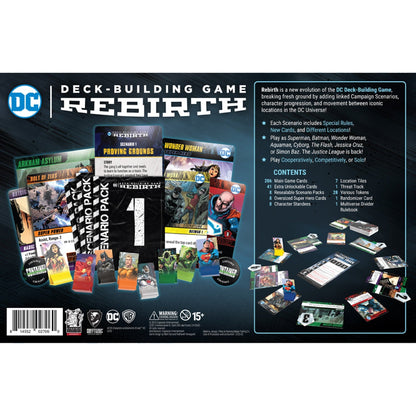 DC Deck Building Game Rebirth Game