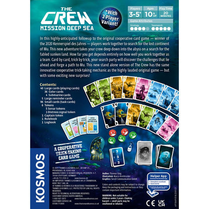 Kosmos The Crew 2 Mission Deep Sea Game