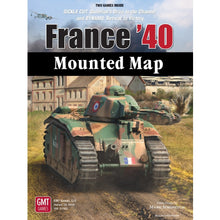 France 40 Mounted Map Game