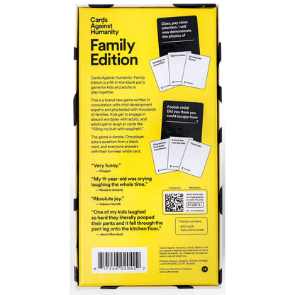 Cards Against Humanity Family Edition Game