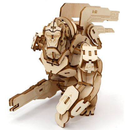 Incredibuilds Overwatch Winston 3D Wood Model and Poster Toy